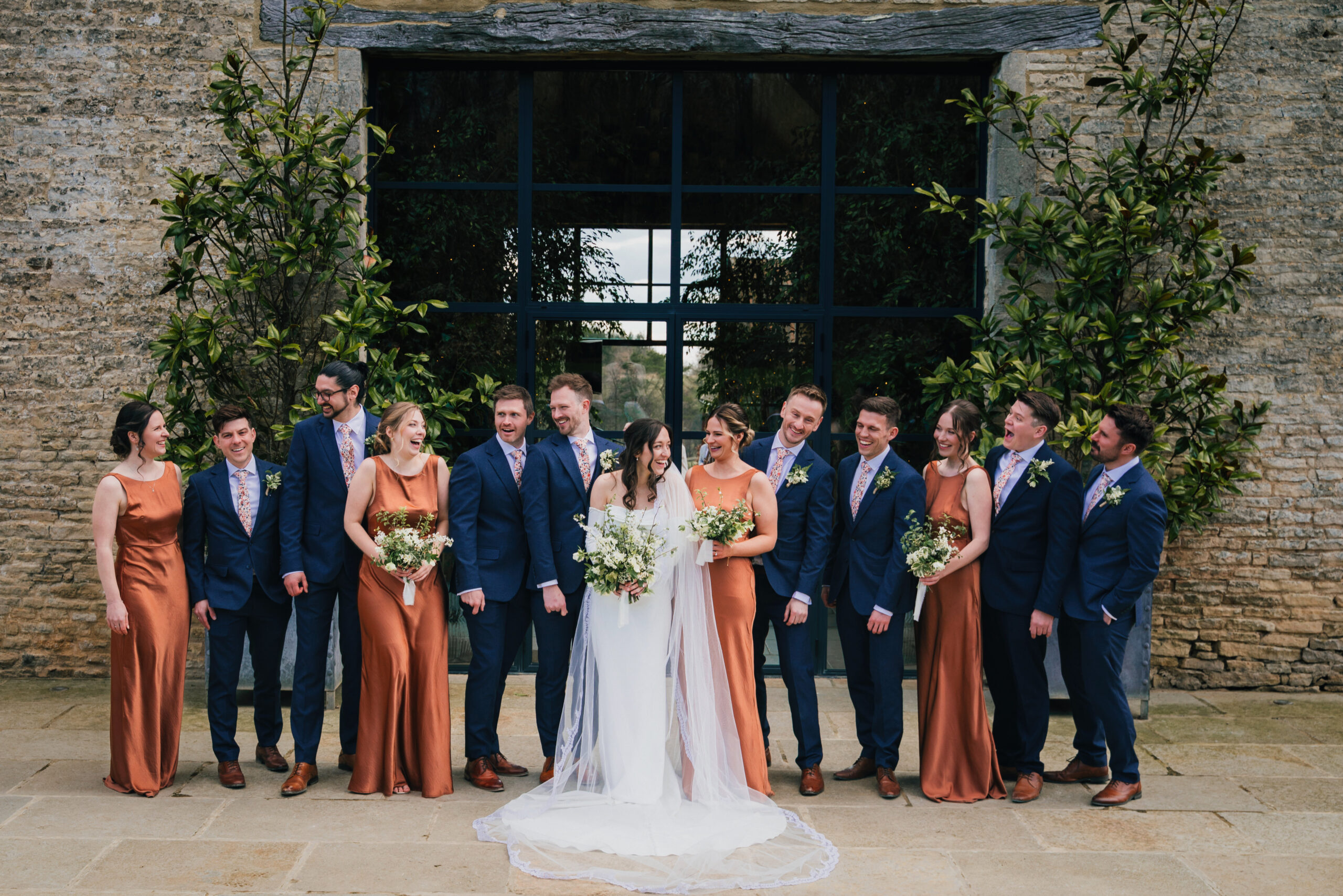 Wedding party in Somerset