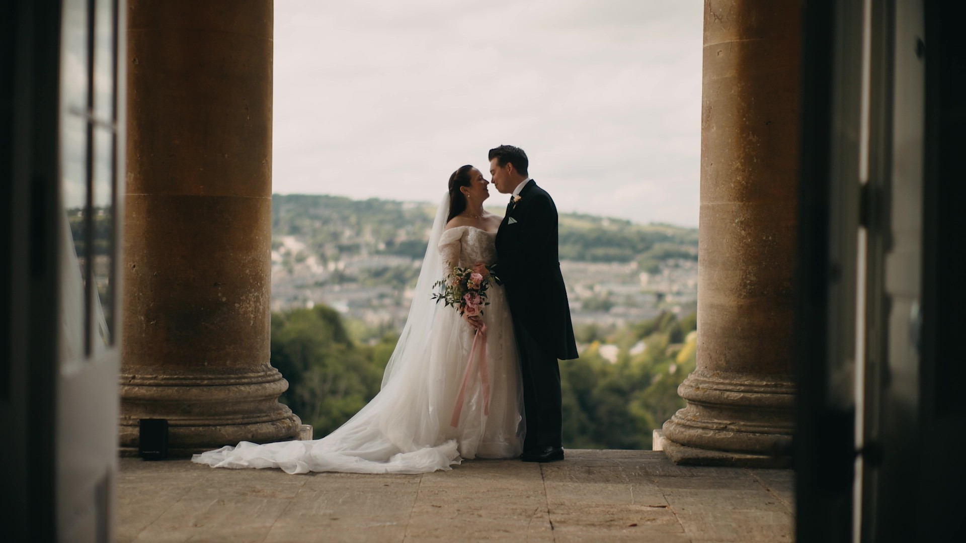 Romantic Somerset kiss