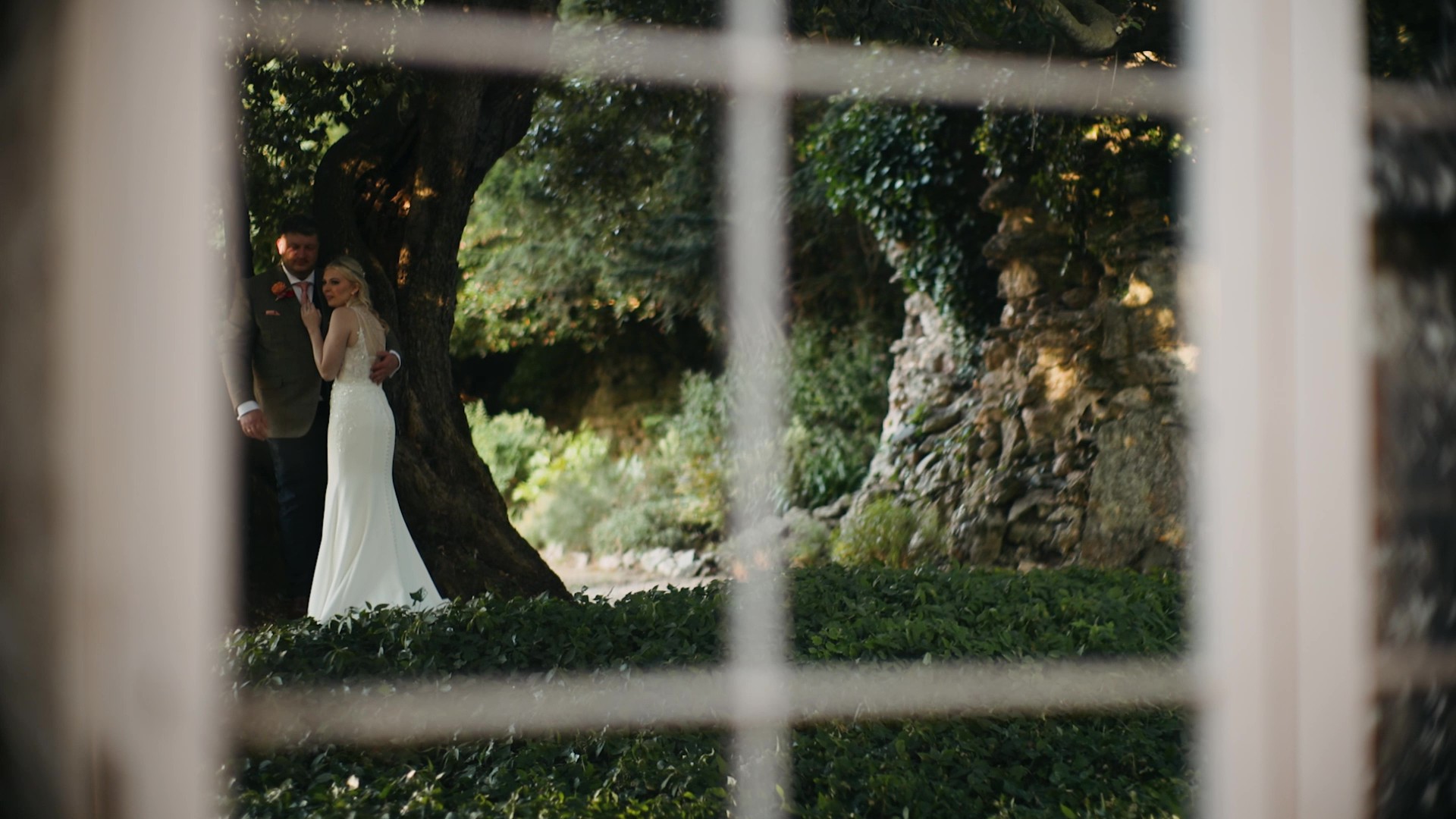 Wedding videography at St Audries Park in Somerset capturing wedding moments