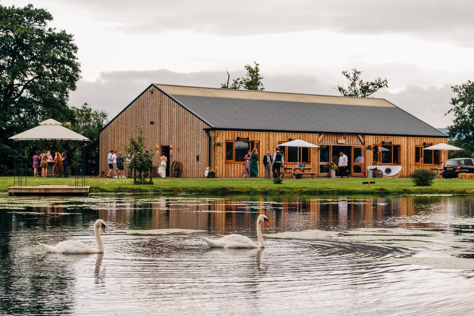 Waterside Country Barn - Wedding Videographer Somerset