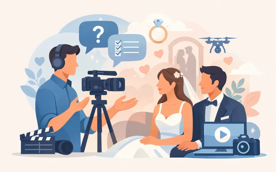 15 Questions to Ask Wedding Videographer
