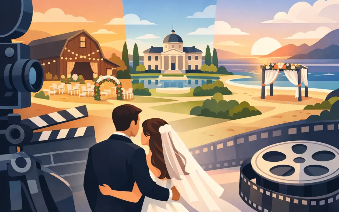 Best Wedding Venues for Cinematic Films