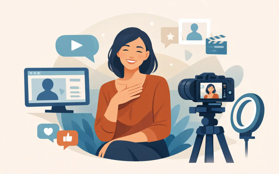 How to Feel Comfortable on Camera