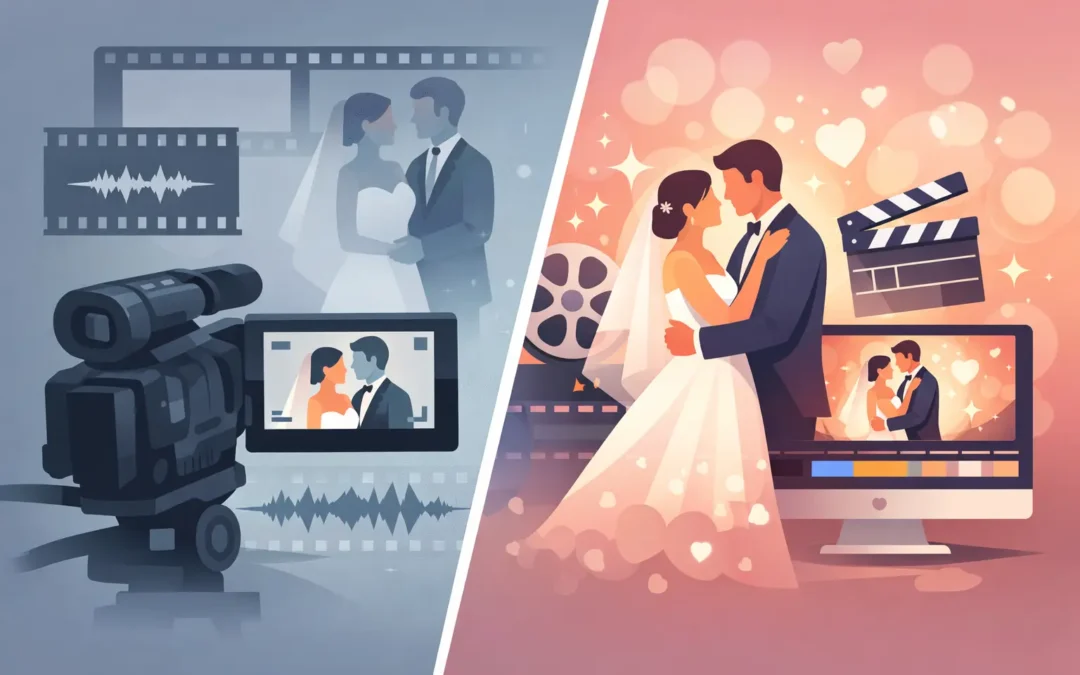 Raw Footage Versus Edited Film for Weddings